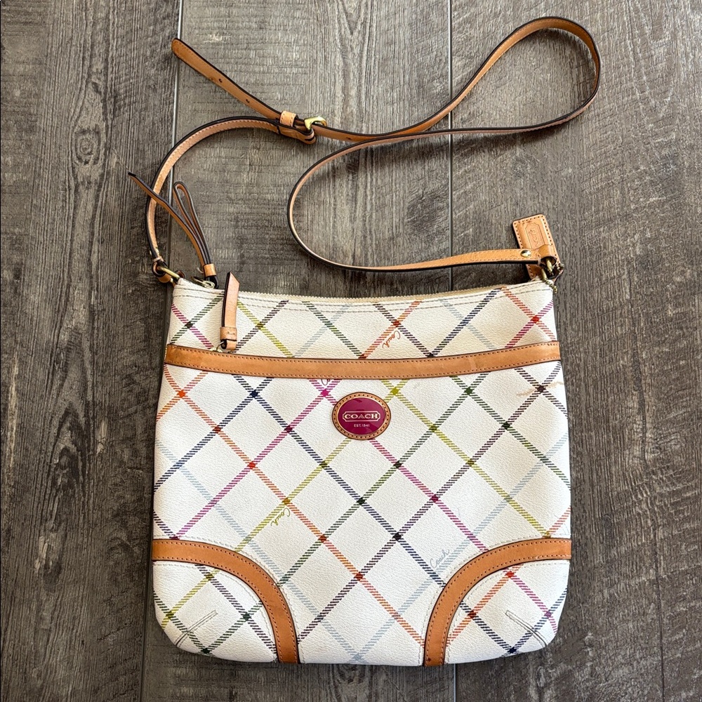 Coach crossbody PEYTON TATTERS ALL FILE BAG